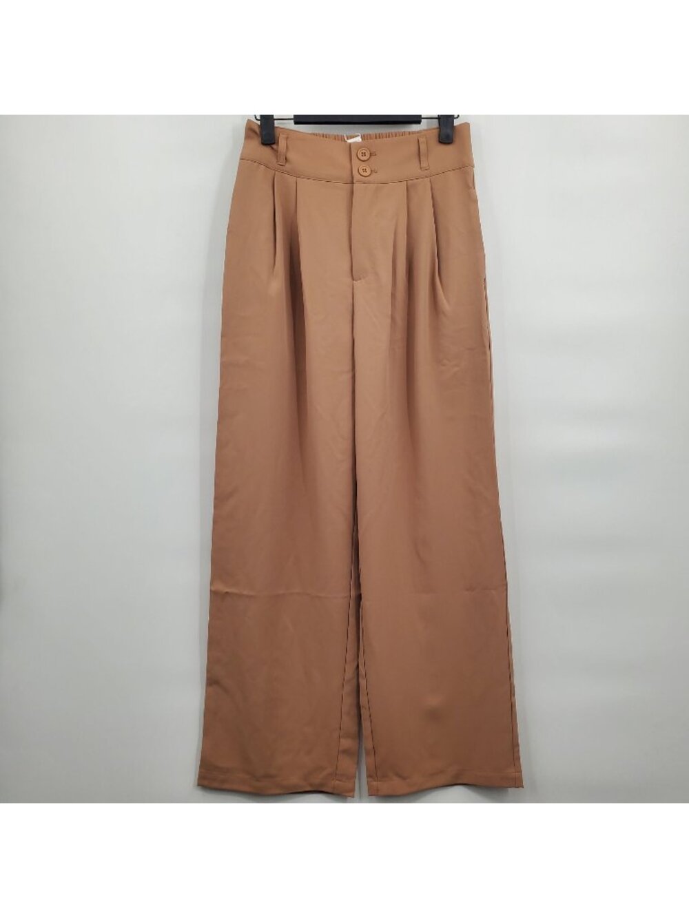 Halara High Waisted Work Wide Leg Pants Women Size XS NWT Pockets Pleated